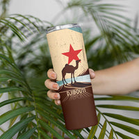 Echoes of Djibouti Skinny Tumbler Where Desert Meets Sea and Heritage Stands Tall