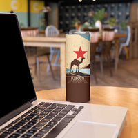 Echoes of Djibouti Skinny Tumbler Where Desert Meets Sea and Heritage Stands Tall