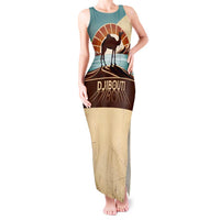 Echoes of Djibouti Tank Maxi Dress Where Desert Meets Sea and Heritage Stands Tall