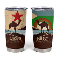 Echoes of Djibouti Tumbler Cup Where Desert Meets Sea and Heritage Stands Tall