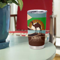 Echoes of Djibouti Tumbler Cup Where Desert Meets Sea and Heritage Stands Tall