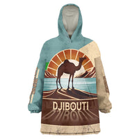 Echoes of Djibouti Wearable Blanket Hoodie Where Desert Meets Sea and Heritage Stands Tall