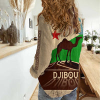 Echoes of Djibouti Women Casual Shirt Where Desert Meets Sea and Heritage Stands Tall