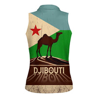 Echoes of Djibouti Women Sleeveless Polo Shirt Where Desert Meets Sea and Heritage Stands Tall