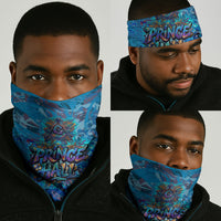 Prince Hall Freemasonry Neck Gaiter Compasses Masonic Art - Urban Graffiti Style