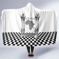 Prince Hall Affiliated Freemasonry Hooded Blanket Classic Masonic Pillars Boaz Jachin Checkerboard Africa Map