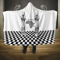 Prince Hall Affiliated Freemasonry Hooded Blanket Classic Masonic Pillars Boaz Jachin Checkerboard Africa Map