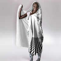 Prince Hall Affiliated Freemasonry Hooded Blanket Classic Masonic Pillars Boaz Jachin Checkerboard Africa Map