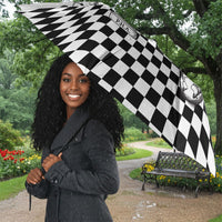Prince Hall Affiliated Freemasonry Umbrella Classic Masonic Pillars Boaz Jachin Checkerboard Africa Map