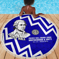 Prince Hall Grand Lodge Beach Blanket Founder Portrait Geometric Brotherhood