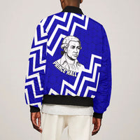 Prince Hall Grand Lodge Bomber Jacket Founder Portrait Geometric Brotherhood