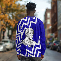 Prince Hall Grand Lodge Long Sleeve Shirt Founder Portrait Geometric Brotherhood