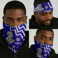 Prince Hall Grand Lodge Neck Gaiter Founder Portrait Geometric Brotherhood