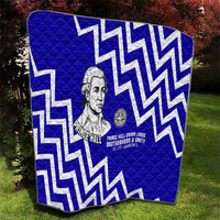 Prince Hall Grand Lodge Quilt Founder Portrait Geometric Brotherhood
