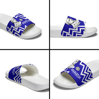 Prince Hall Grand Lodge Slide Sandals Founder Portrait Geometric Brotherhood