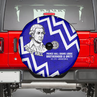 Prince Hall Grand Lodge Spare Tire Cover Founder Portrait Geometric Brotherhood