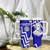 Prince Hall Grand Lodge Tumbler With Handle Founder Portrait Geometric Brotherhood