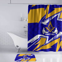 Prince Hall Freemasonry Bathroom Set Square and Compasses Masonic Brothers
