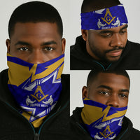 Prince Hall Freemasonry Neck Gaiter Square and Compasses Masonic Brothers