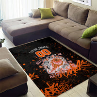 Personalized Arizona Area Rug Graffiti Street Art Southwest Cactus Route 66 Retro
