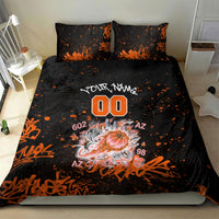 Personalized Arizona Bedding Set Graffiti Street Art Southwest Cactus Route 66 Retro