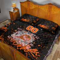 Personalized Arizona Quilt Bed Set Graffiti Street Art Southwest Cactus Route 66 Retro