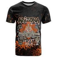 Personalized Arizona T Shirt Graffiti Street Art Southwest Cactus Route 66 Retro