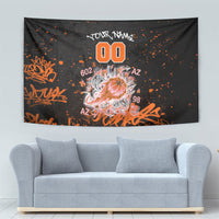Personalized Arizona Tapestry Graffiti Street Art Southwest Cactus Route 66 Retro