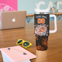 Personalized Arizona Tumbler With Handle Graffiti Street Art Southwest Cactus Route 66 Retro