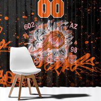 Personalized Arizona Window Curtain Graffiti Street Art Southwest Cactus Route 66 Retro