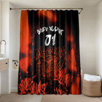 Personalized Arizona Street Graffiti Bathroom Set Urban Phoenix Underground Art Phoenix Bird Rattlesnake