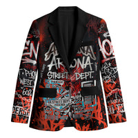 Personalized Arizona Street Graffiti Blazer Urban Phoenix Underground Art Phoenix Bird Rattlesnake