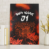 Personalized Arizona Street Graffiti Canvas Wall Art Urban Phoenix Underground Art Phoenix Bird Rattlesnake
