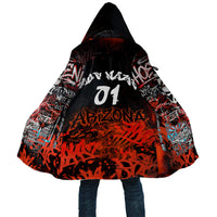 Personalized Arizona Street Graffiti Cloak Urban Phoenix Underground Art Phoenix Bird Rattlesnake