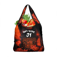 Personalized Arizona Street Graffiti Grocery Bag Urban Phoenix Underground Art Phoenix Bird Rattlesnake