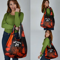 Personalized Arizona Street Graffiti Grocery Bag Urban Phoenix Underground Art Phoenix Bird Rattlesnake