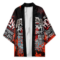 Personalized Arizona Street Graffiti Kimono Urban Phoenix Underground Art Phoenix Bird Rattlesnake