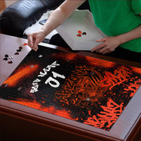 Personalized Arizona Street Graffiti Puzzle Urban Phoenix Underground Art Phoenix Bird Rattlesnake