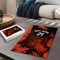 Personalized Arizona Street Graffiti Puzzle Urban Phoenix Underground Art Phoenix Bird Rattlesnake
