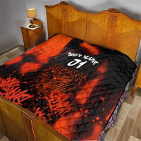 Personalized Arizona Street Graffiti Quilt Urban Phoenix Underground Art Phoenix Bird Rattlesnake
