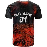 Personalized Arizona Street Graffiti T Shirt Urban Phoenix Underground Art Phoenix Bird Rattlesnake