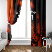 Personalized Arizona Street Graffiti Window Curtain Urban Phoenix Underground Art Phoenix Bird Rattlesnake