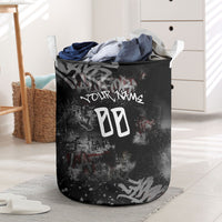 Personalized California West Coast Graffiti Laundry Basket Urban Los Angeles Street Art - Hollywood LAX