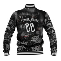 Personalized California West Coast Graffiti Baseball Jacket Urban Los Angeles Street Art - Hollywood LAX