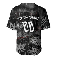Personalized California West Coast Graffiti Baseball Jersey Urban Los Angeles Street Art - Hollywood LAX