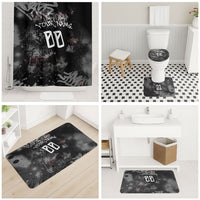 Personalized California West Coast Graffiti Bathroom Set Urban Los Angeles Street Art - Hollywood LAX