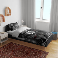 Personalized California West Coast Graffiti Bedding Set Urban Los Angeles Street Art - Hollywood LAX