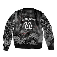 Personalized California West Coast Graffiti Bomber Jacket Urban Los Angeles Street Art - Hollywood LAX