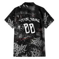 Personalized California West Coast Graffiti Hawaiian Shirt Urban Los Angeles Street Art - Hollywood LAX
