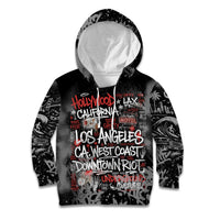 Personalized California West Coast Graffiti Kid Hoodie Urban Los Angeles Street Art - Hollywood LAX